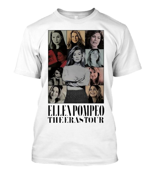 Ellen Pompeo The Eras Tour Meredith Grey Collage T-Shirt