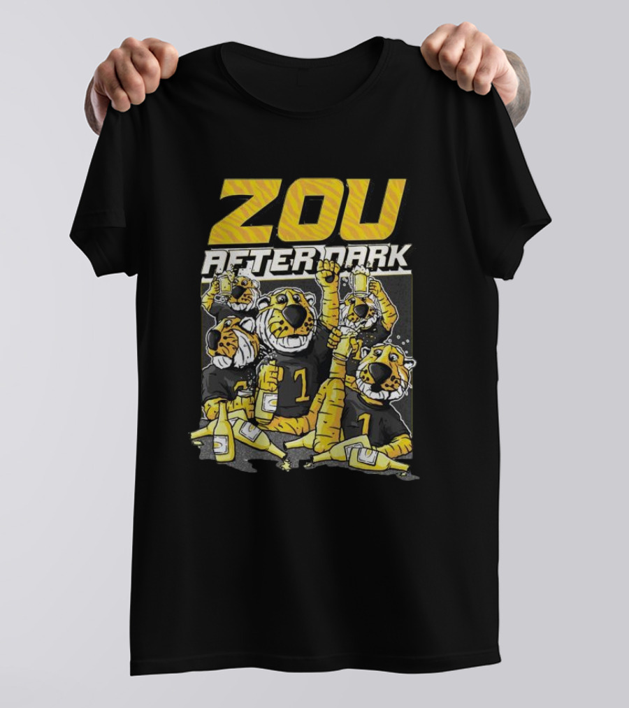 ZOU After Dark Missouri Tigers Party T-Shirt