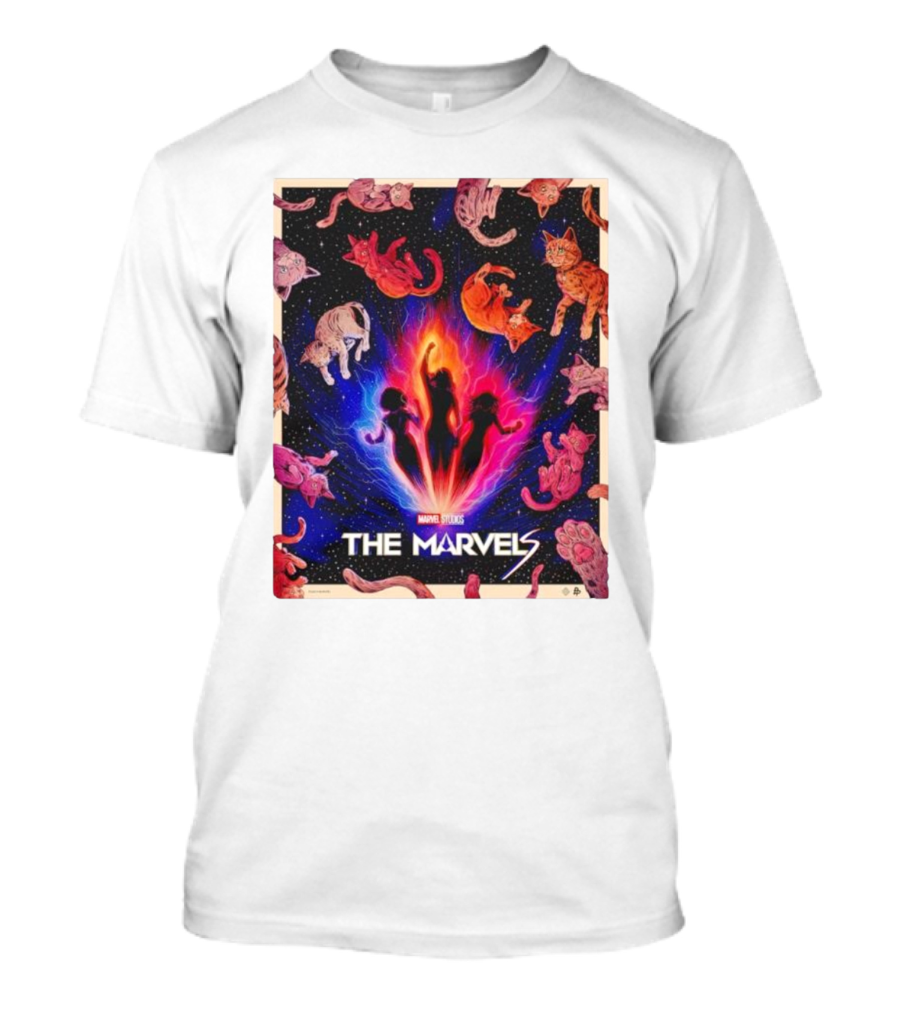 MARVEL STUDIOS THE MARVELS CATS IN SPACE T-Shirt