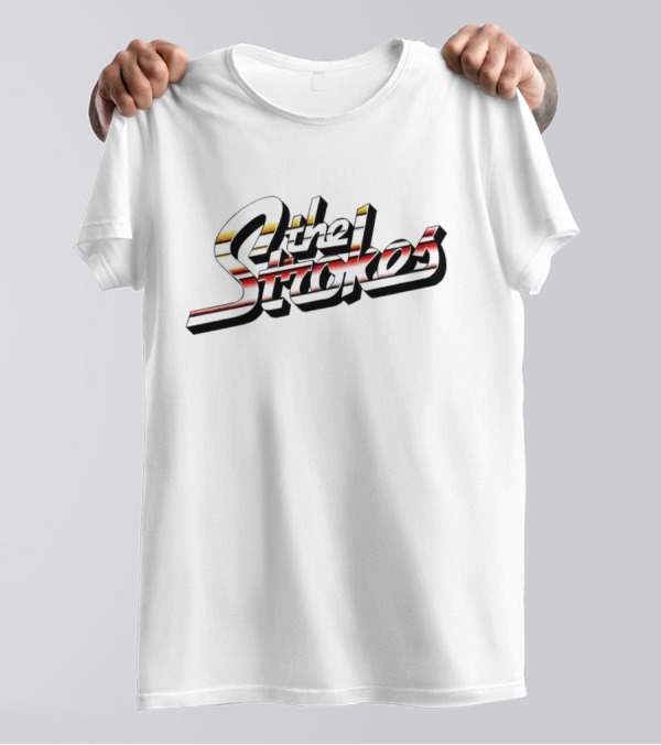 The Strokes Retro Gradient T-Shirt