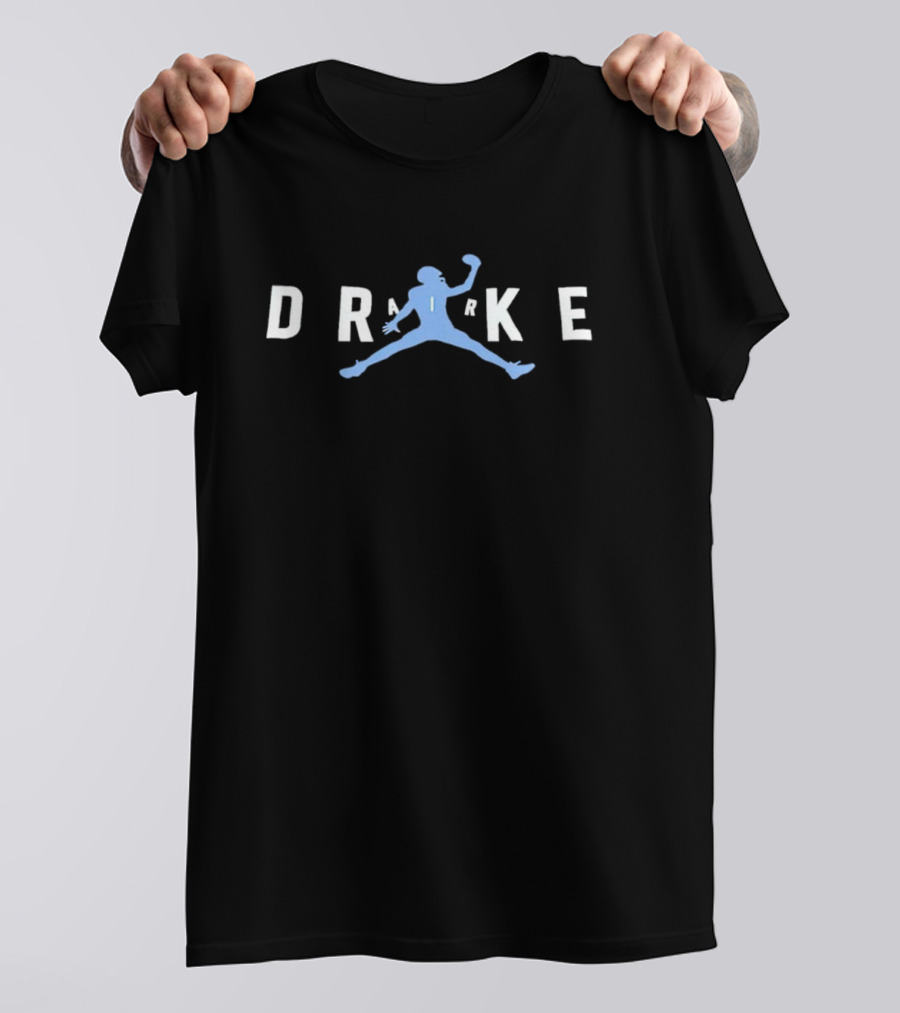 Trending Drake Maye Jumpman Parody Sports T-Shirt