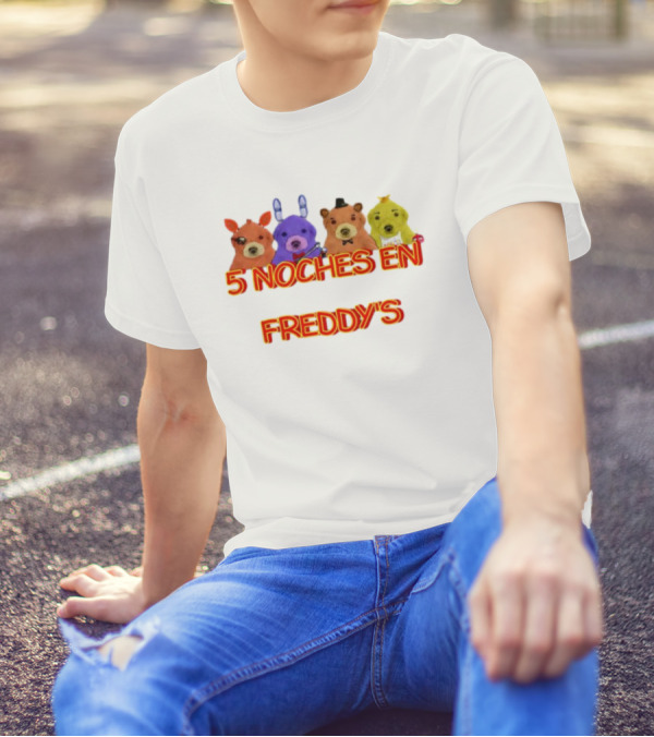 5 Noches En Freddy’s Peluches Colores Animatronics T-Shirt