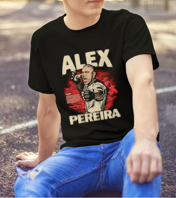 ALEX PEREIRA POATAN Bow And Arrow Fighter T-Shirt