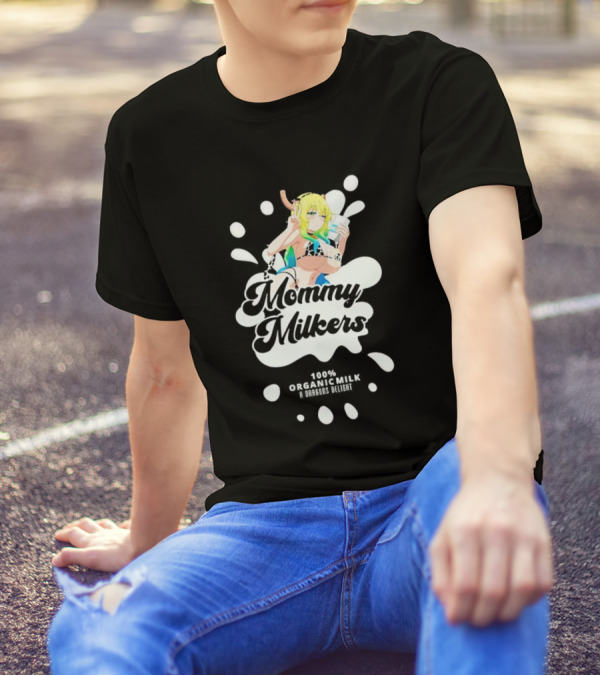 Mommy Milkers 100% Organic Milk A Dragon's Delight T-Shirt