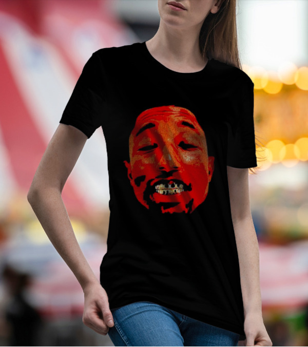 Pharrell Suicide Wrist Red Tee Face Grills T-Shirt