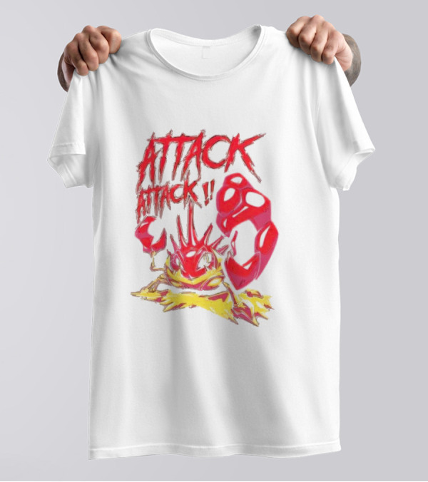 Attack Attack Crabhammer Clawburst Battle T-Shirt