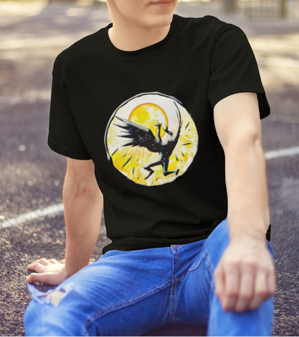 BattleTech Avantis Angels Sunburst Winged T-Shirt