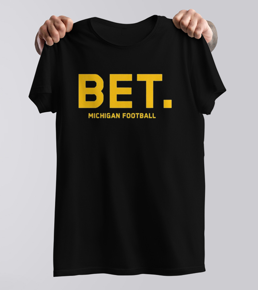 BET Michigan Football Wolverines T-Shirt