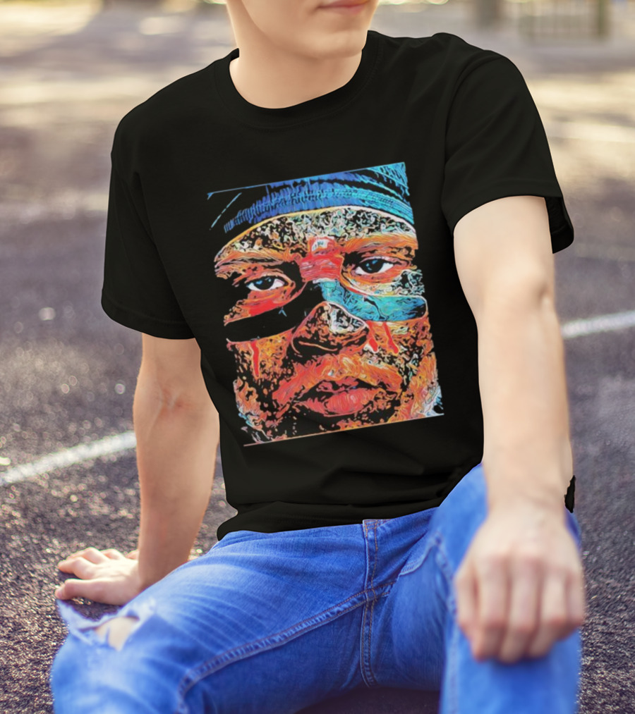 Blue Blood Pittsburgh NFL Icon In Vibrant Colors T-Shirt