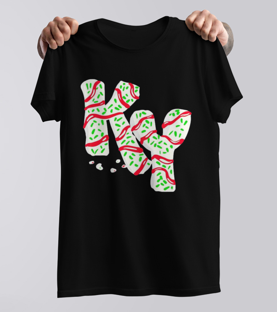 Christmas Treat KY Candy Cane-Inspired T-Shirt