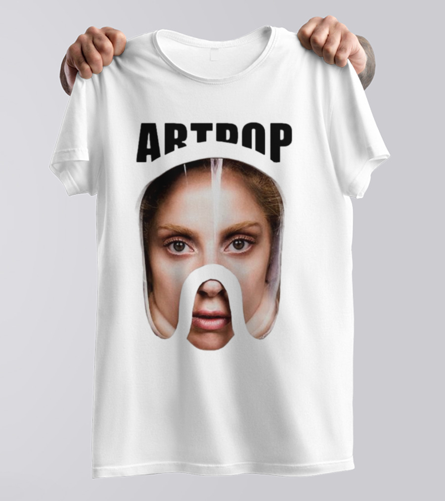Lady Gaga Artpop Face Mask T-Shirt
