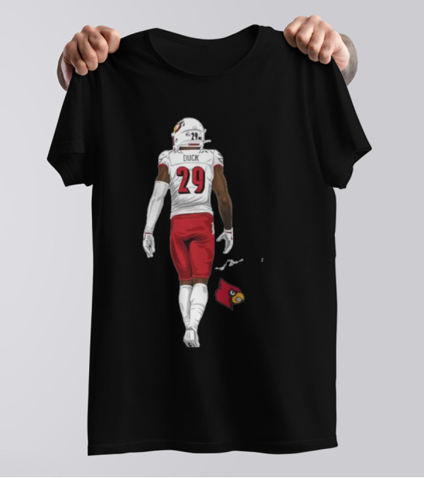 Storm Duck Louisville Cardinals Football Player Number 29 T-Shirt