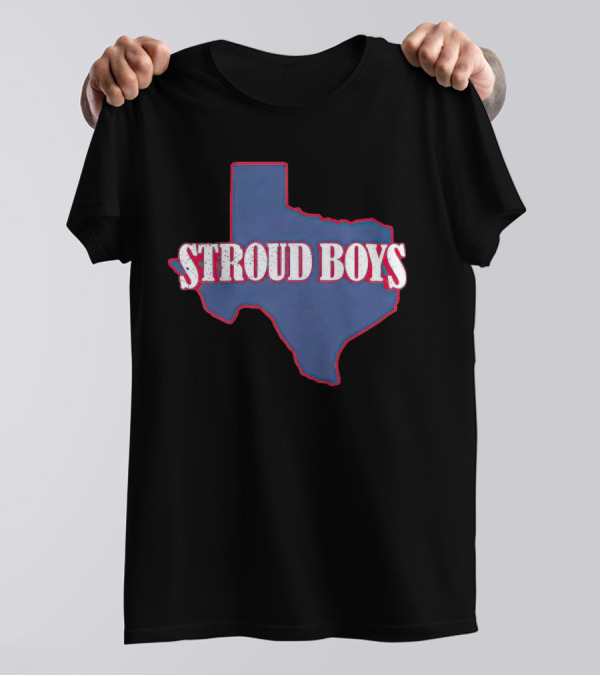 Texas Stroud Boys Texas Map T-Shirt