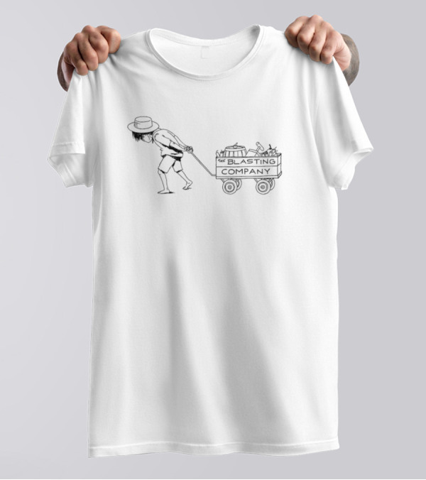 The Blasting Company Wagon Pull T-Shirt
