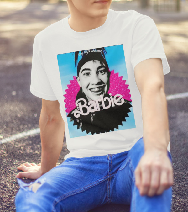 The Kick Demon Barbie Iconic Bold Face T-Shirt