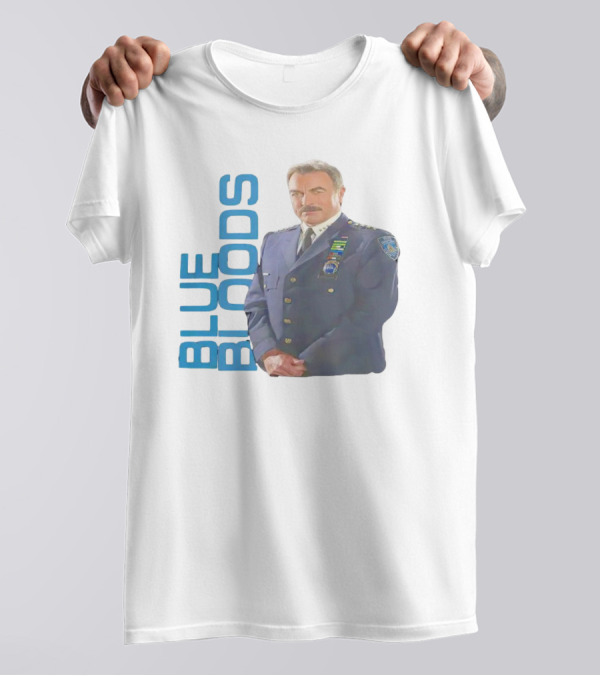 Blue Bloods Tom Selleck Commissioner Frank Reagan T-Shirt