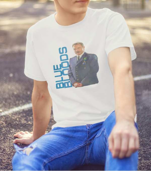 Blue Bloods Tom Selleck Commissioner Frank Reagan T-Shirt