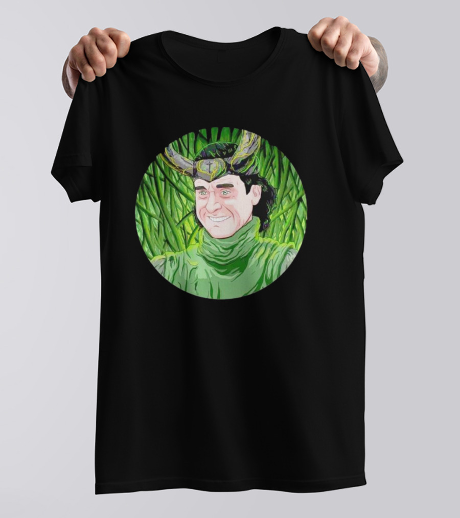 Breaking Bad Loki Crossover Horned Green Character T-Shirt
