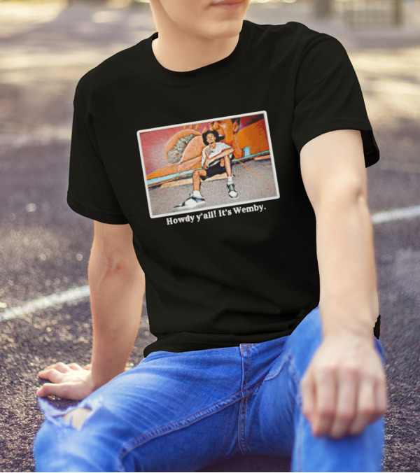 Howdy Y’all It’s Wemby Vintage Style Retro T-Shirt