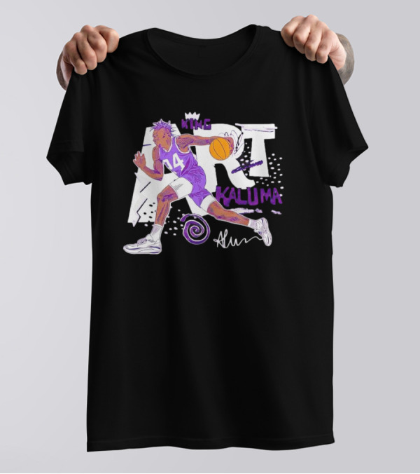 King Arthur Kaluma 14 Basketball Signature T-Shirt