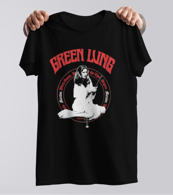 Green Lung Maxine Witch Queen Black Magic Ritual Iconic T-Shirt
