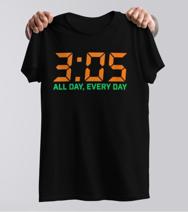 3:05 All Day Every Day Miami 305 T-Shirt