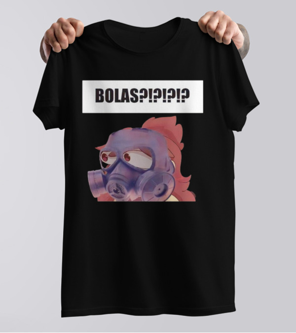 Bolas Jaiden Animations Gas Mask Character Expression T-Shirt