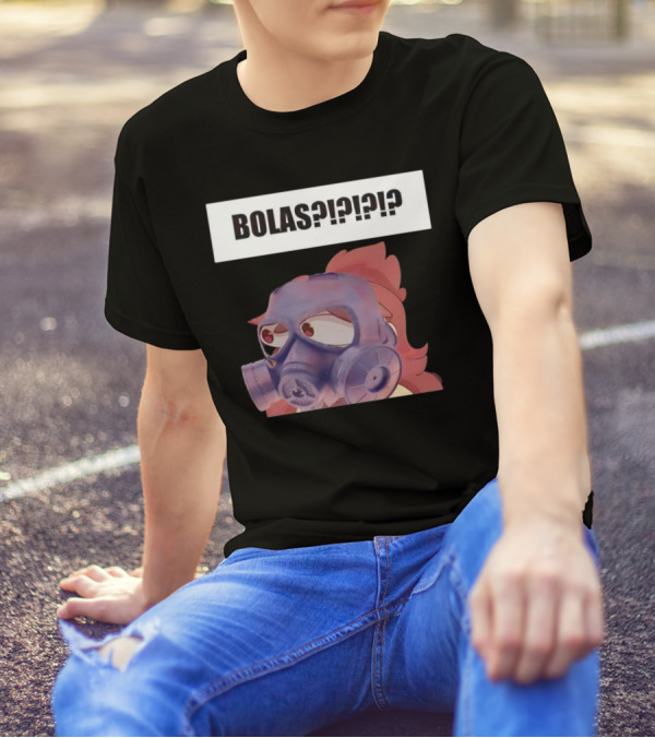 Bolas Jaiden Animations Gas Mask Character Expression T-Shirt