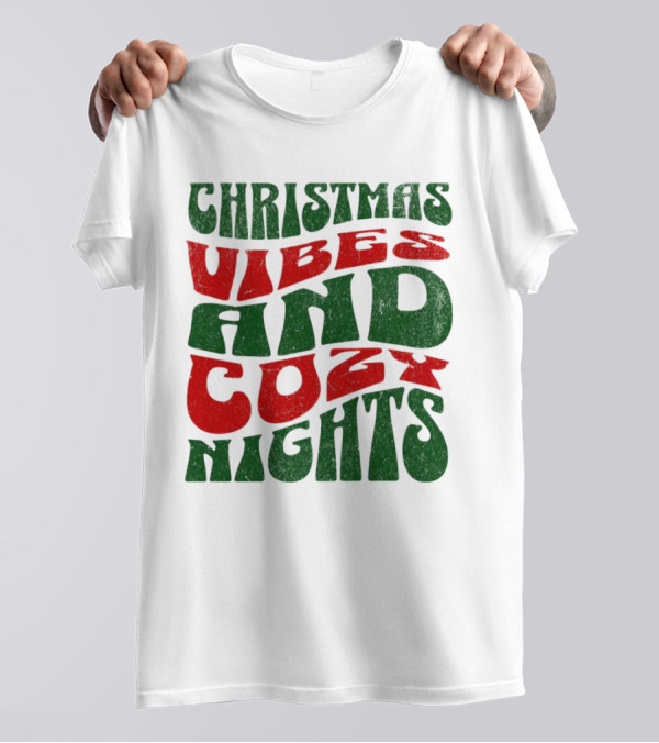 Christmas Vibes And Cozy Nights T-Shirt