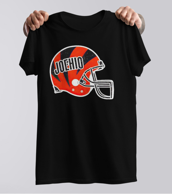 Cincinnati Bengals Joehio Football Helmet T-Shirt