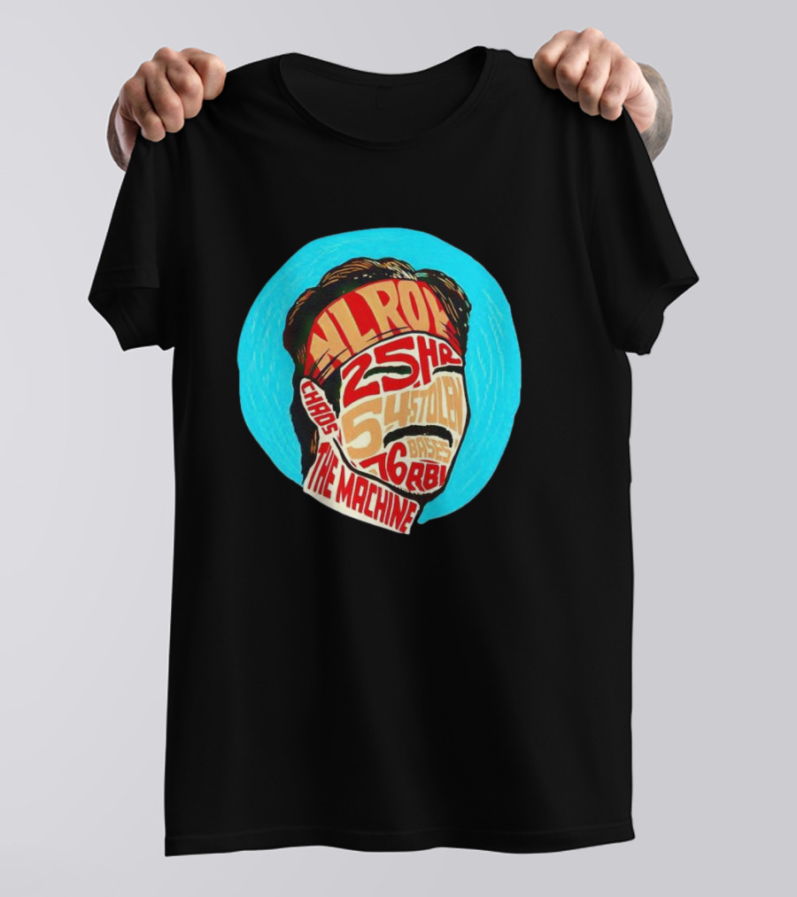 NL Roy 25 HR 54 Stolen Bases 61 RBI Chaos The Machine T-Shirt