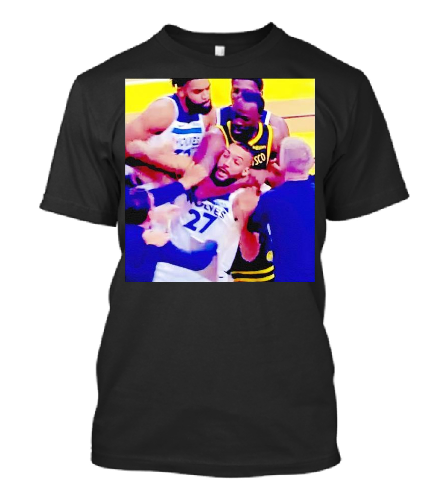 Draymond Green Ejection Incident During Warriors Vs. Timberwolves Game T-Shirt