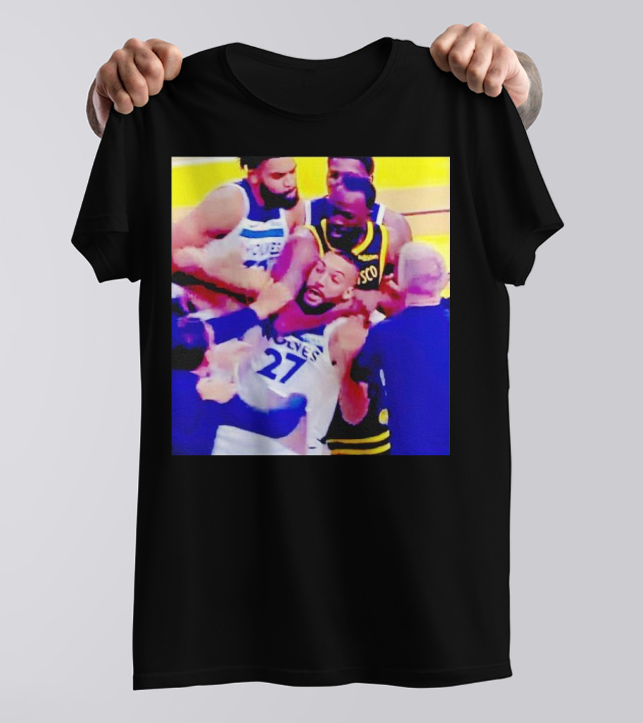 Draymond Green Ejection Incident During Warriors Vs. Timberwolves Game T-Shirt