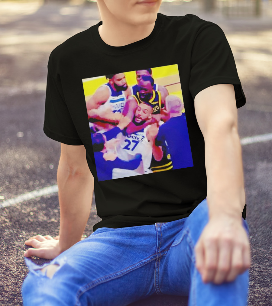 Draymond Green Ejection Incident During Warriors Vs. Timberwolves Game T-Shirt
