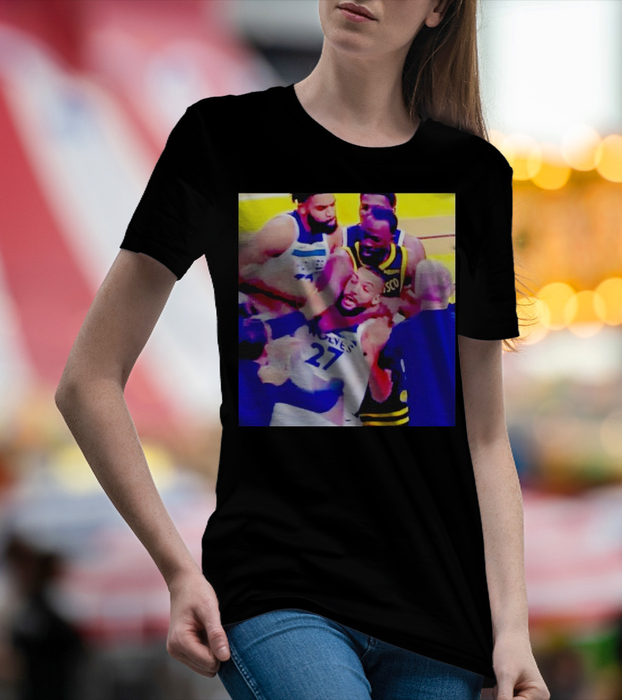 Draymond Green Ejection Incident During Warriors Vs. Timberwolves Game T-Shirt