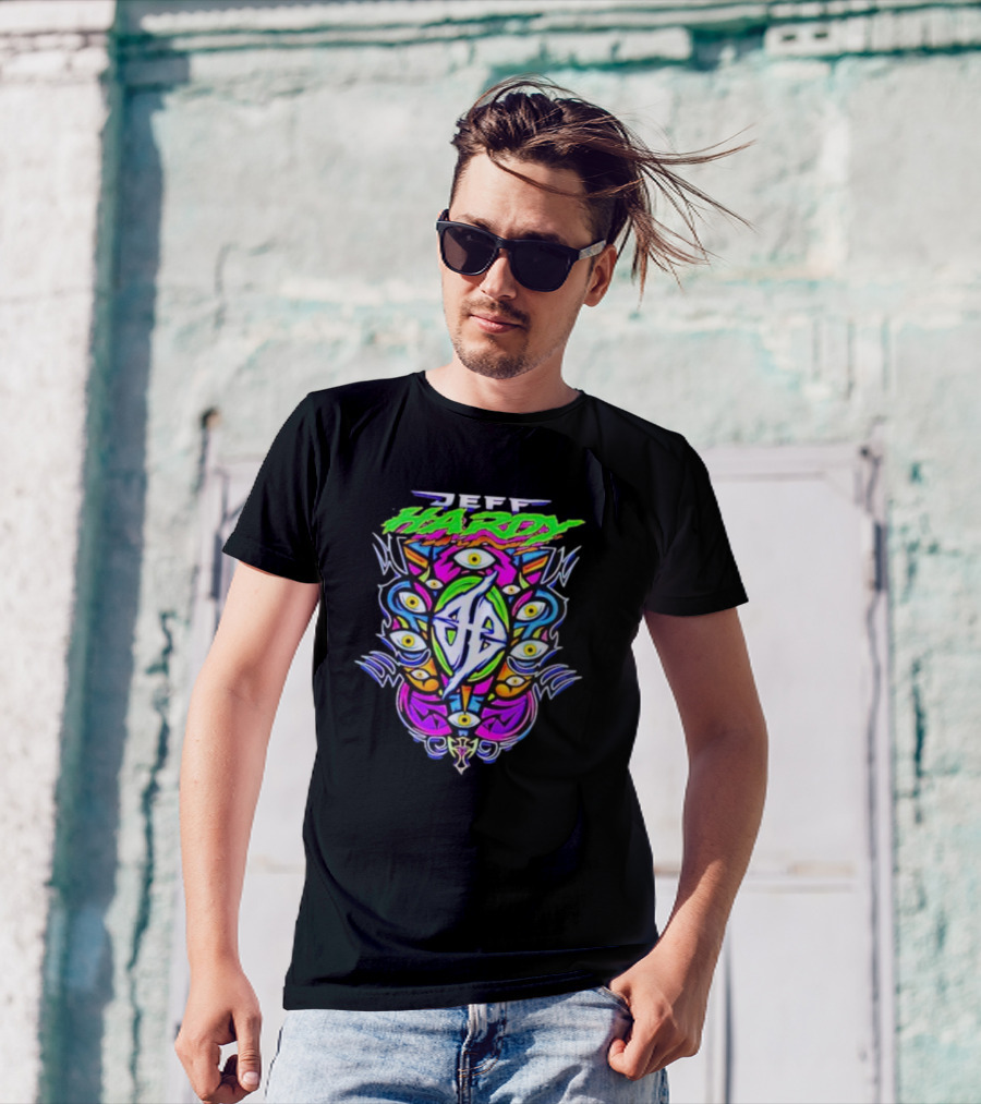 Jeff Hardy Spectral Neon Eye T-Shirt