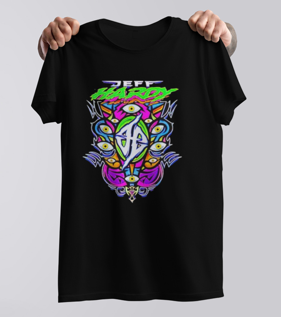 Jeff Hardy Spectral Neon Eye T-Shirt