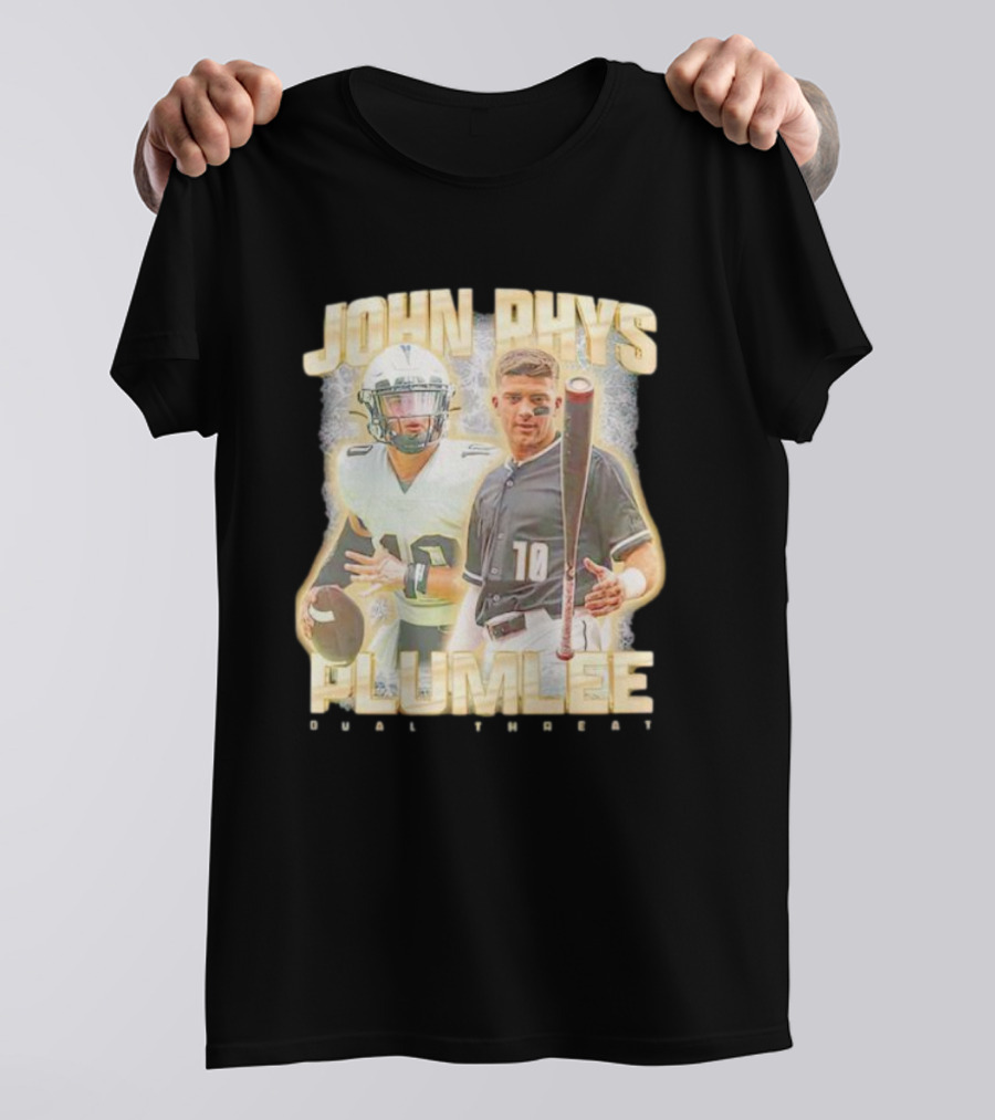 John Rhys Plumlee Dual Threat Collage T-Shirt