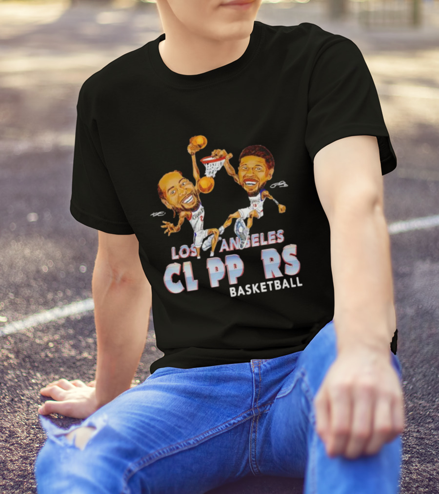 Los Angeles Clippers Basketball Run It Back 213 Vintage T-Shirt