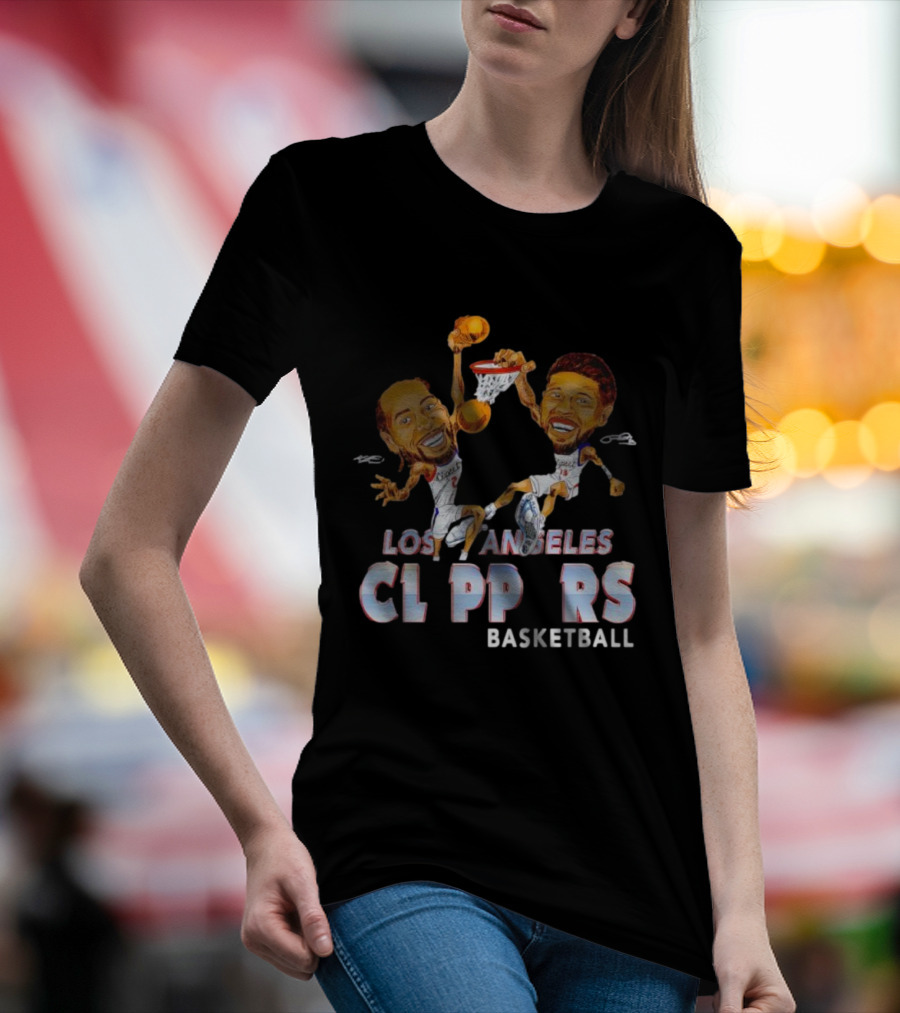 Los Angeles Clippers Basketball Run It Back 213 Vintage T-Shirt
