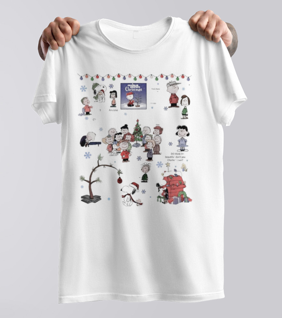 A Charlie Brown Christmas Snoopy And Peanuts Holiday T-Shirt