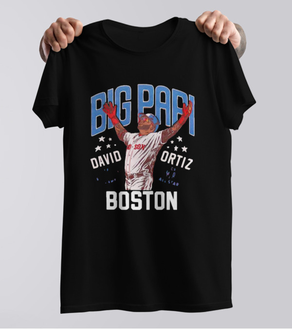 Big Papi David Ortiz Boston Red Sox All-Star Legend T-Shirt