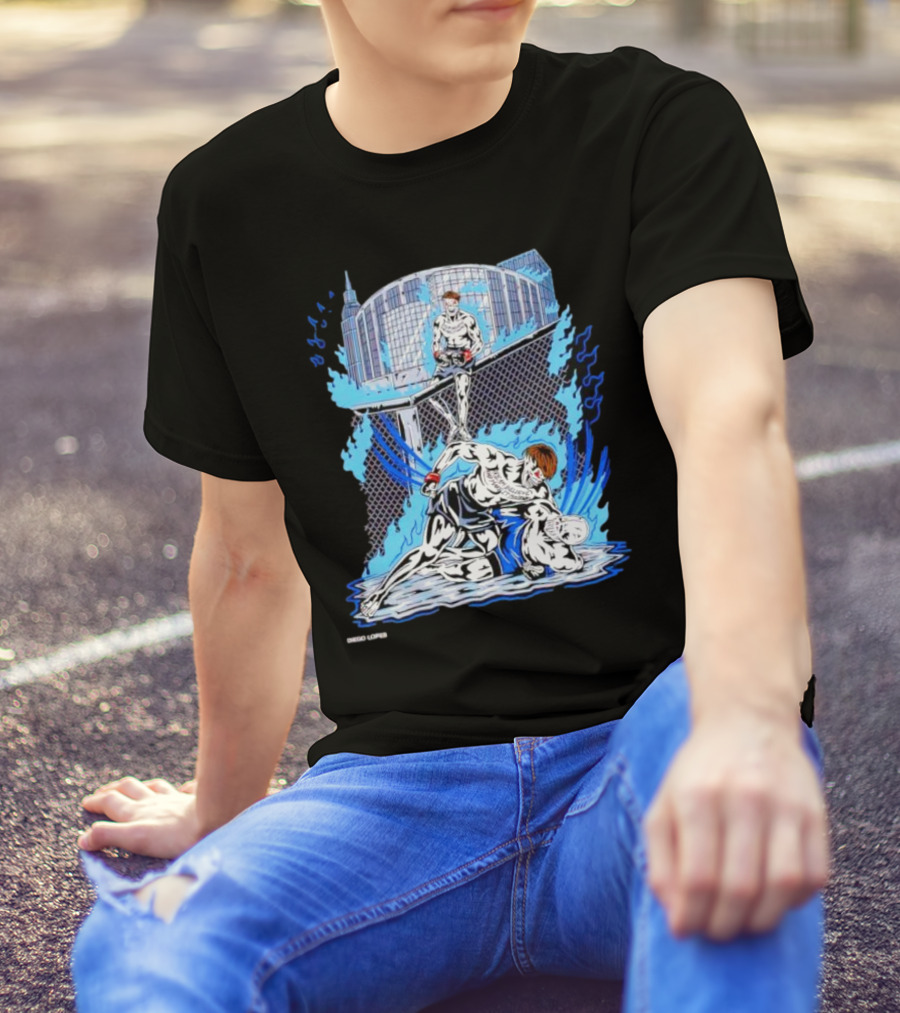 Diego Lopes Moments MMA Showdown Arena Spectacle T-Shirt