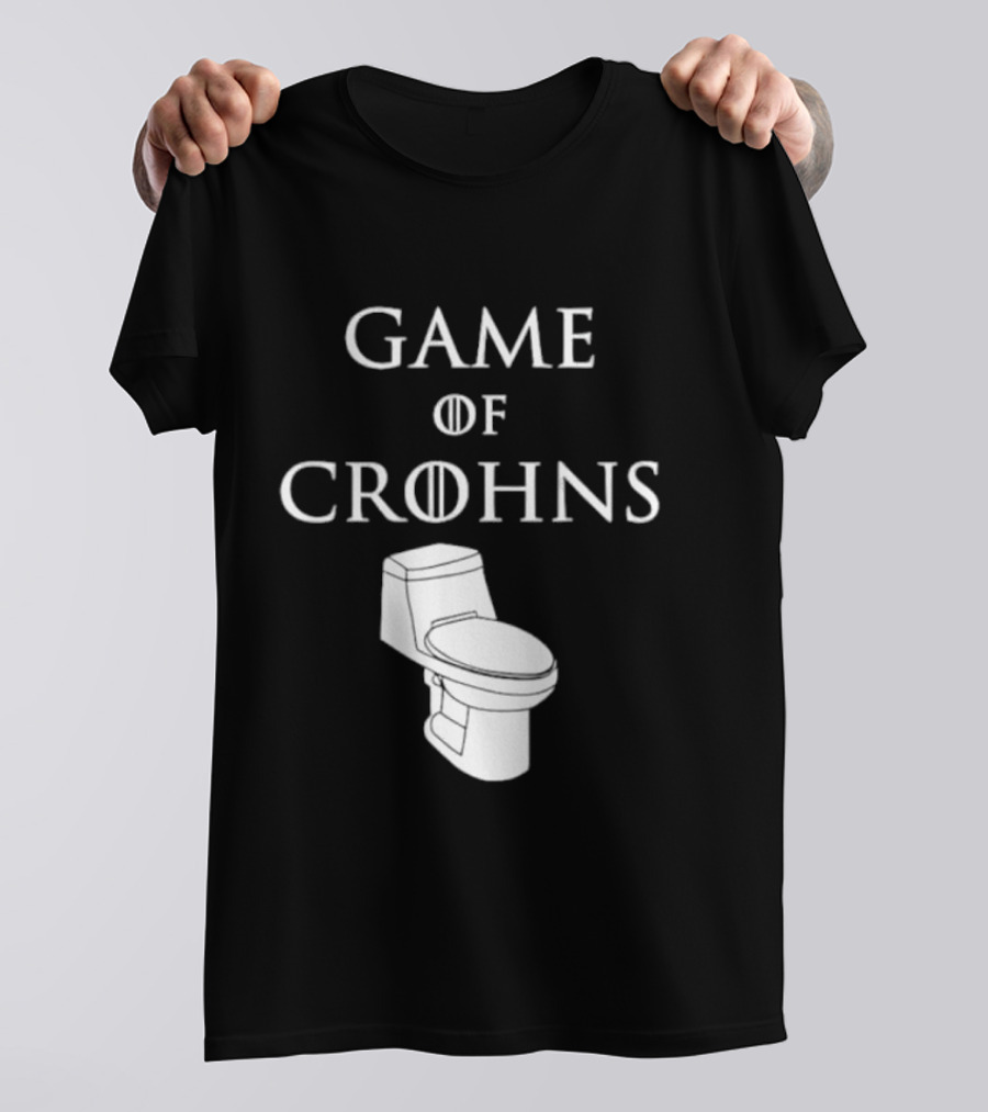 Game Of Crohns Toilet Throne T-Shirt