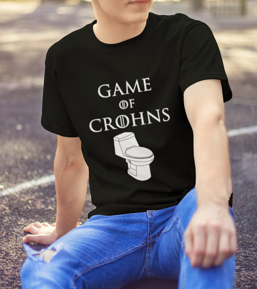 Game Of Crohns Toilet Throne T-Shirt
