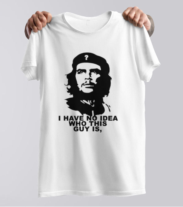 I Have No Idea Who This Guy Is Mysterious Icon Question Mark Hat T-Shirt