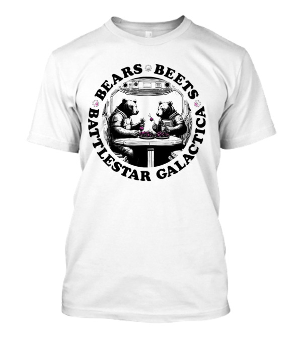 Bears Beets Battlestar Galactica Jim Vs Dwight The Office T-Shirt