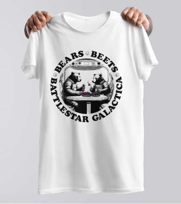 Bears Beets Battlestar Galactica Jim Vs Dwight The Office T-Shirt