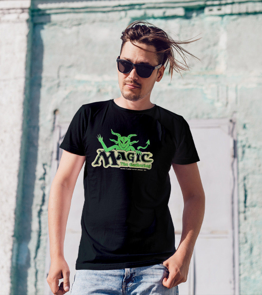 Magic The Gathering 1973 Wizard Of Barge Fantasy Breach T-Shirt