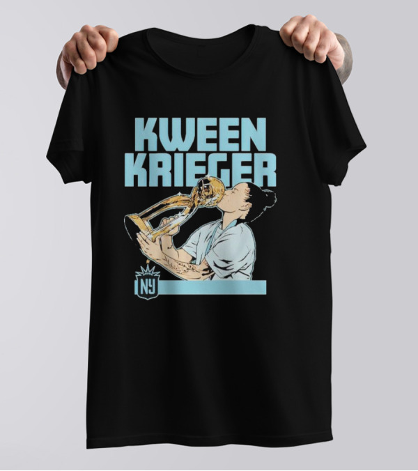 NY GOTHAM FC Kween Krieger Trophy Moment T-Shirt